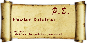 Pásztor Dulcinea névjegykártya